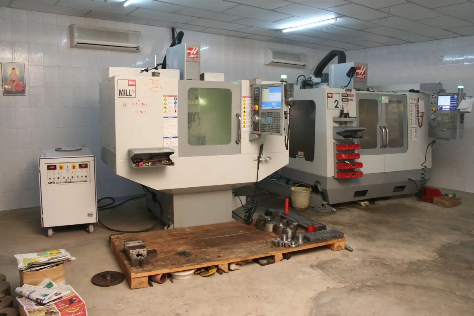 CNC machining process